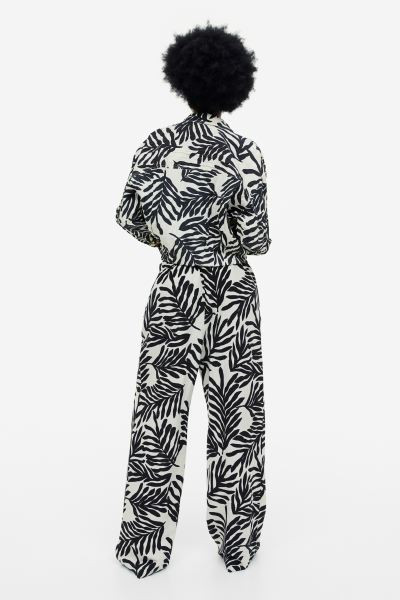 Schlupfhose aus Leinenmischung | H&M (DE, AT, CH, NL, FI)