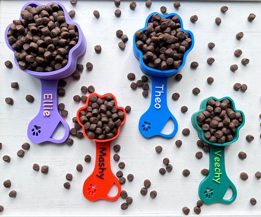 Personalized Dog Food Scoop Custom Dog Scooper Pet Kibble - Etsy | Etsy (US)