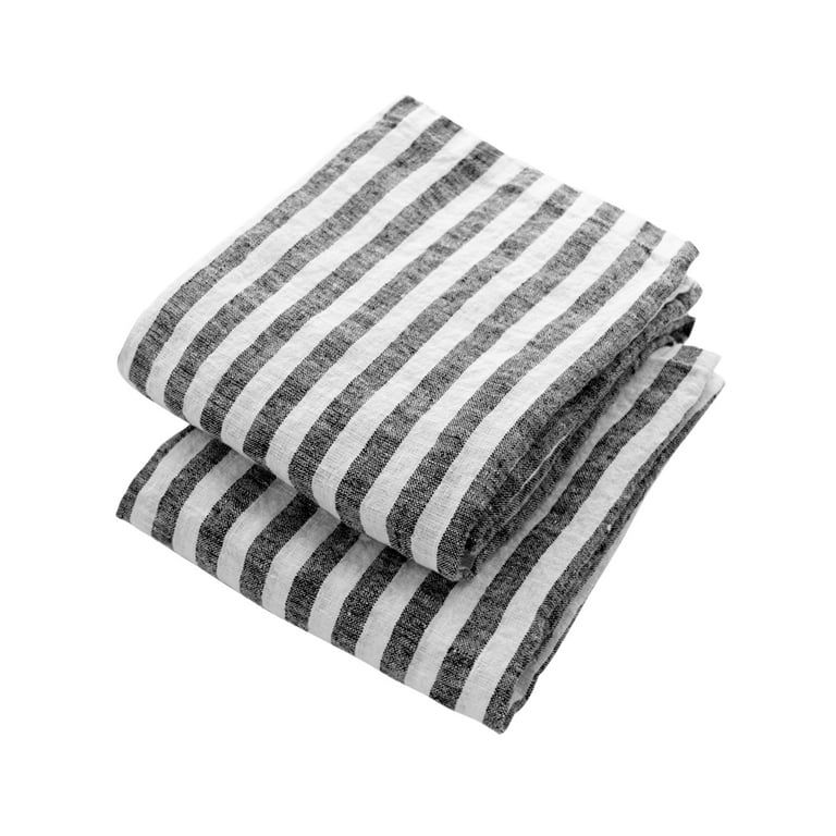 All Cotton and Linen Kitchen Towels - 100% Linen Dish Towels for Kitchen - Farmhouse Absorbent Bu... | Walmart (US)