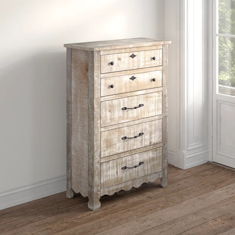 Lyra 5 Drawer 38" W Dresser | Wayfair North America