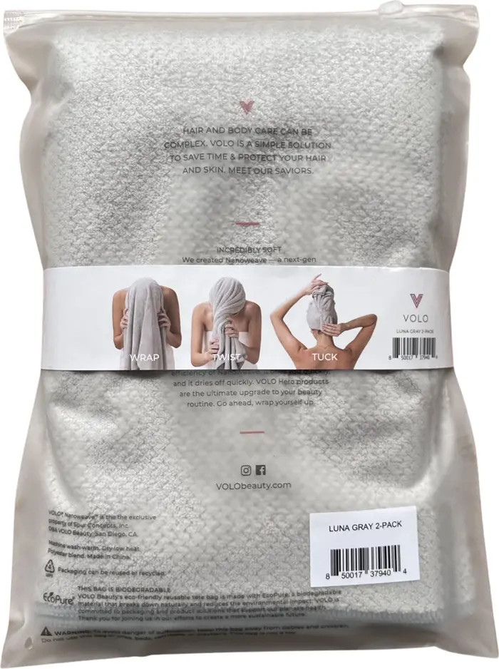 Hero Hair Towel Duo $88 Value | Nordstrom