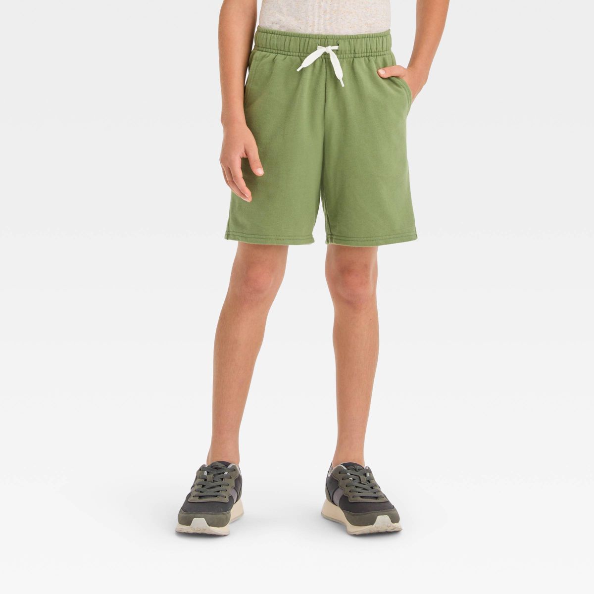 Boys' Pull-On 'At the Knee' Knit Shorts Cat & Jack™ | Target