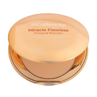 MCoBeauty Miracle Flawless Pressed Powder - 2 Medium: Vegan, Medium Coverage, Mattifying, Shine Control | Target