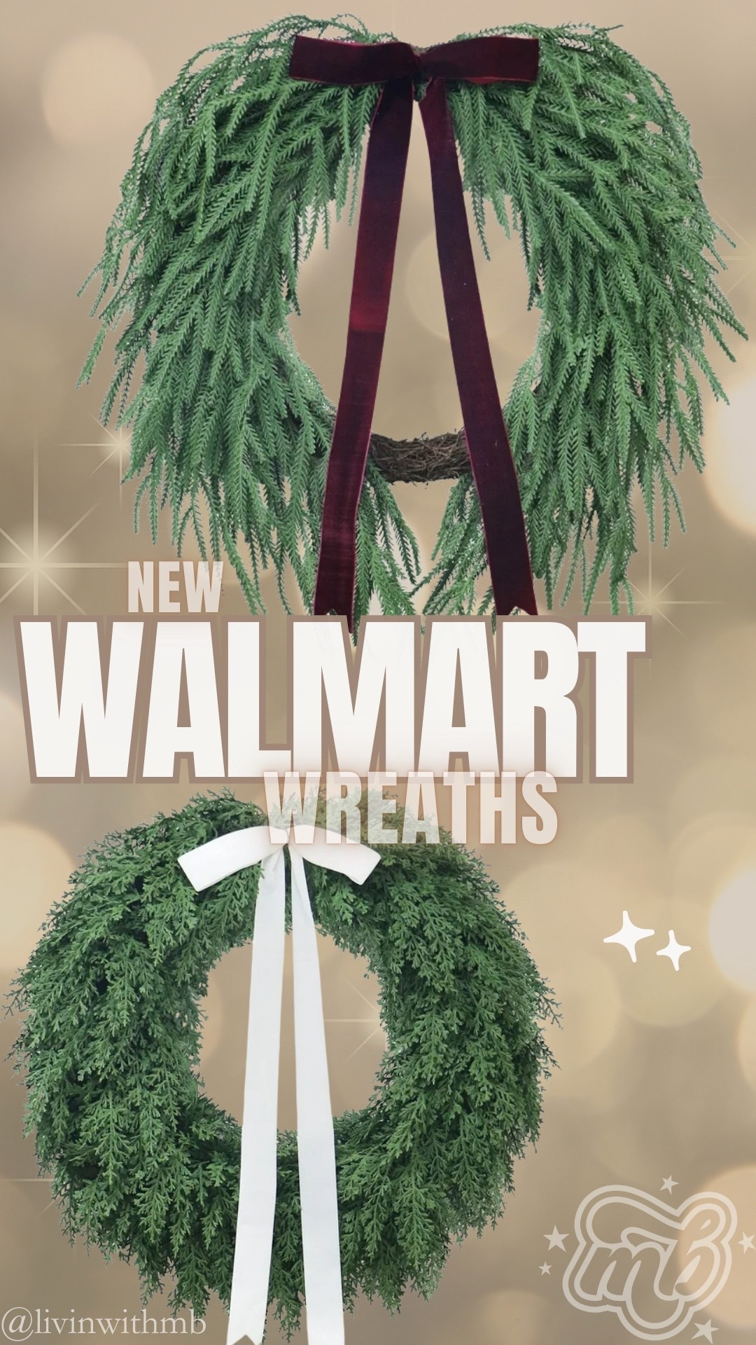 These NEW wreaths from My Texas House at Walmart are soo pretty!! 🎄

#LTKSeasonal #LTKStyleTip #LTKHome