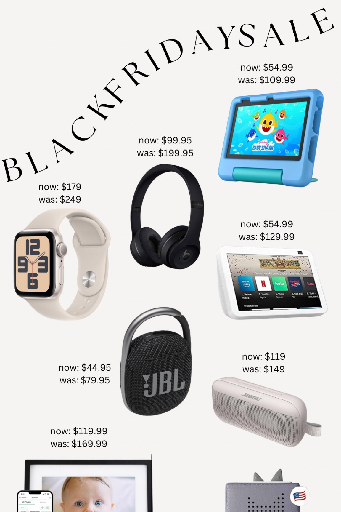 Amazon Black Friday tech and gift deals! 

#LTKsalealert #LTKGiftGuide #LTKHoliday