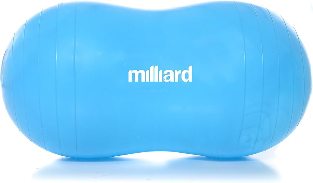 Milliard Peanut Ball Physio Roll for Exercise, Therapy, Labor, Birthing and Dog Training | Amazon (US)