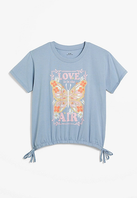 Girls Love Is In The Air Graphic Tee | Maurices