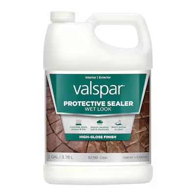 Valspar  Clear Wet Look High Gloss Transparent Latex Sealer (1-Gallon) | Lowe's