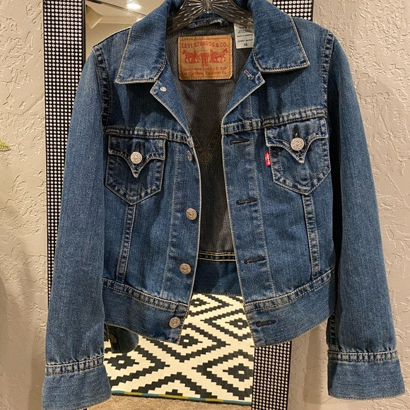Vintage Levis jean jacket xtra small | Poshmark