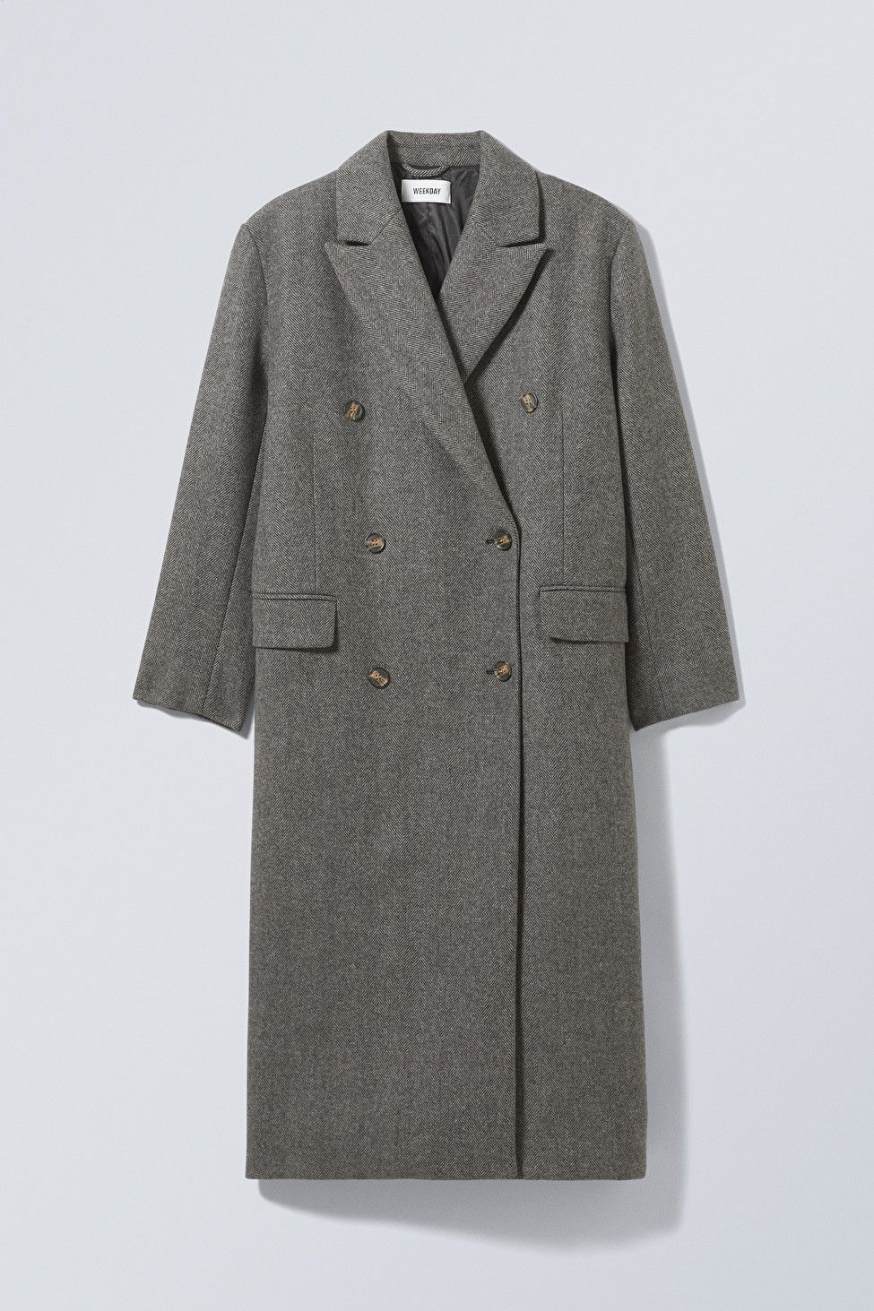 Alex Wool Blend Coat | Weekday