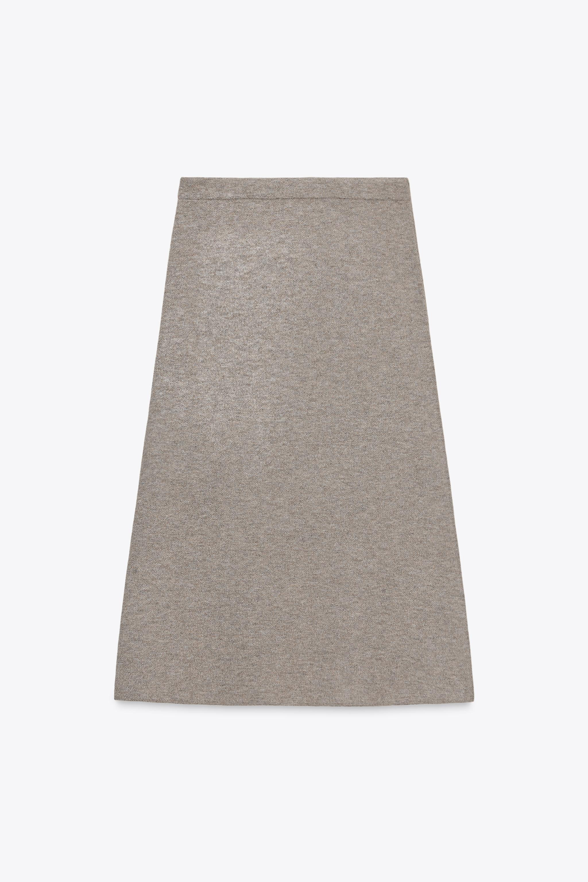 KNIT MIDI SKIRT | Zara US