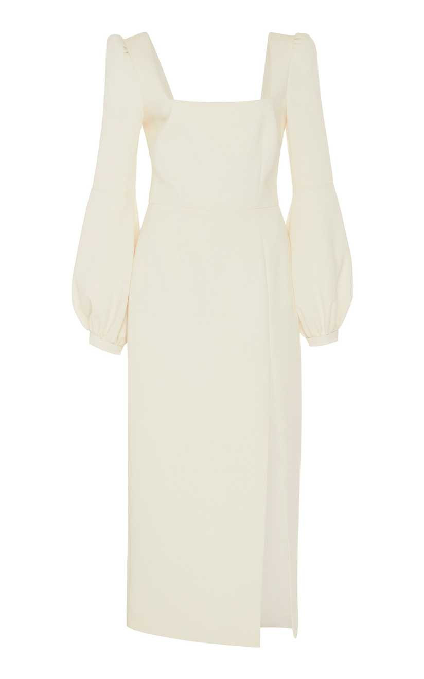 Giada Square Neck Balloon Sleeve Long Dress | Moda Operandi Global