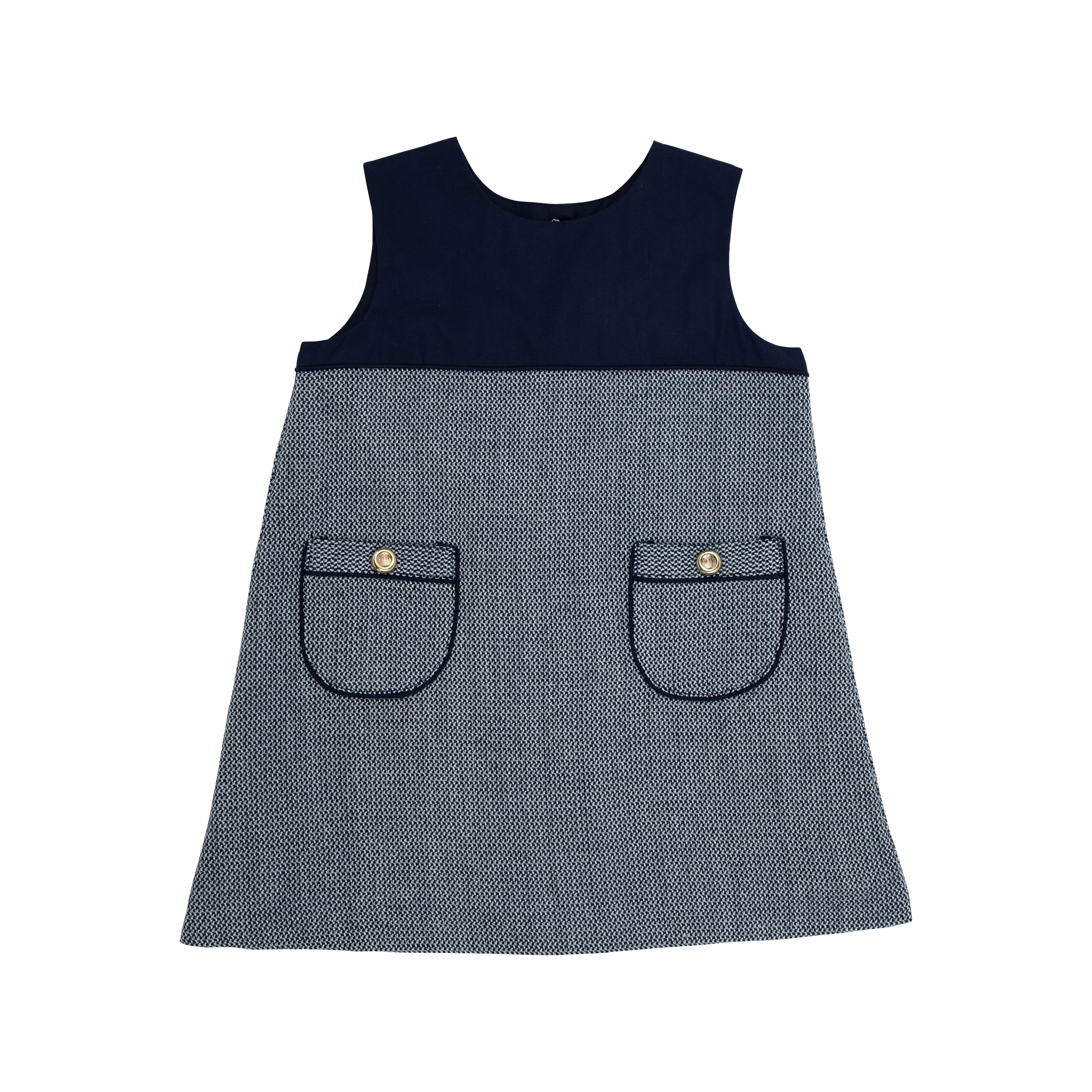 Jill Jumper - Nantucket Navy Tweed | The Beaufort Bonnet Company