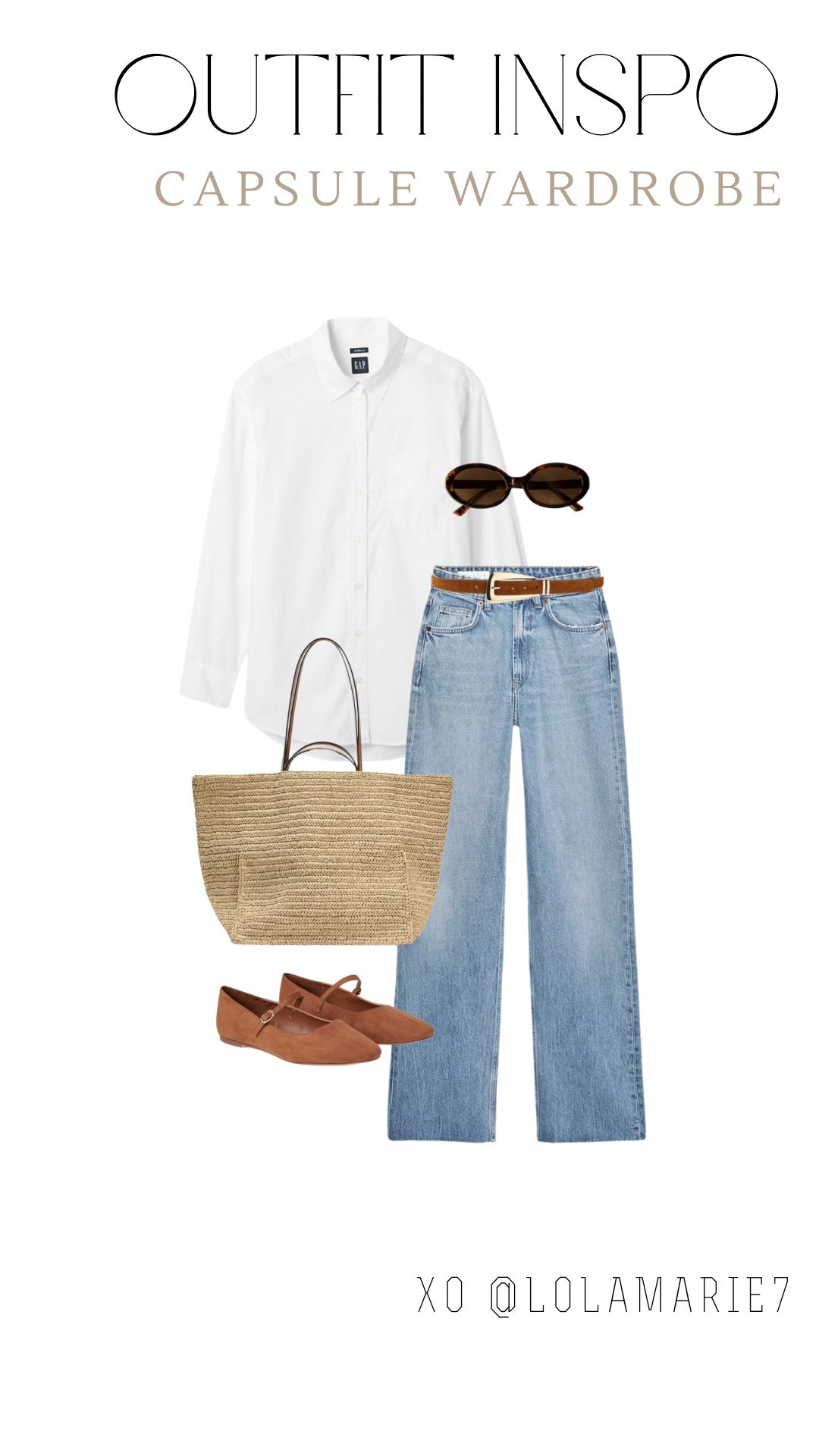 Spring capsule wardrobe outfit inspo 🤍

#gap #zara #capsulewardrobe #springstule

#LTKStyleTip #LTKFindsUnder100