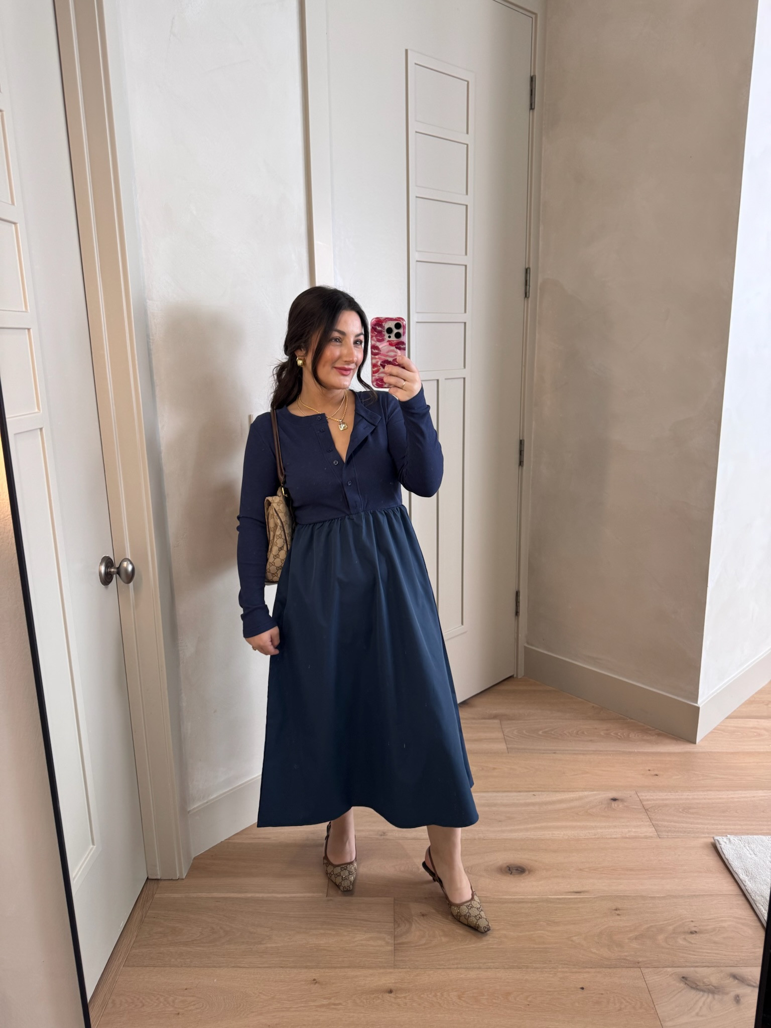Love this dress! Perfect for work, teaching, events or any occasion! 

I'm wearing a size small 
5'0" 140lbs
Petite friendly

#LTKootd #LTKPetite #LTKWorkwear