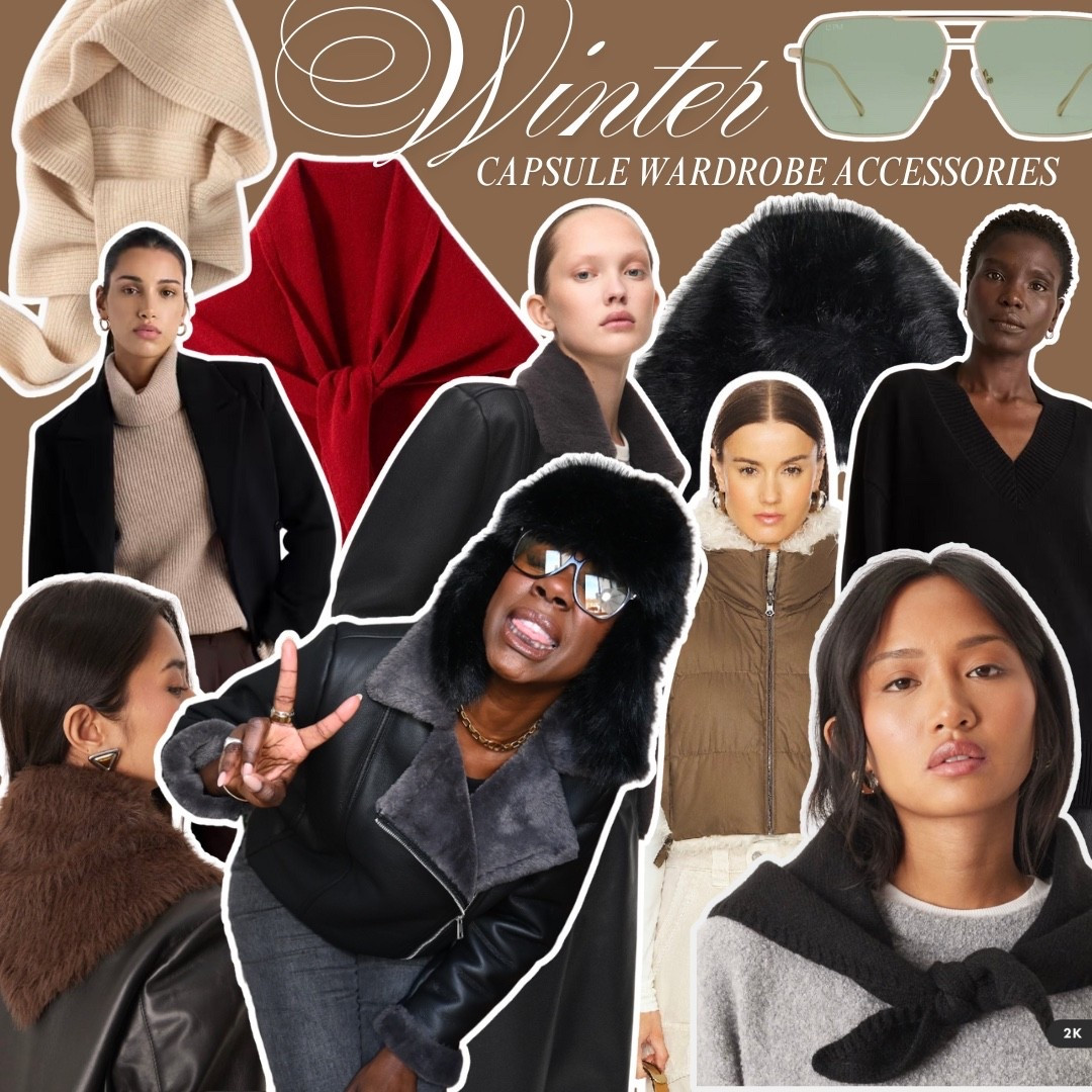 Winter Capsule Wardrobe Accessories