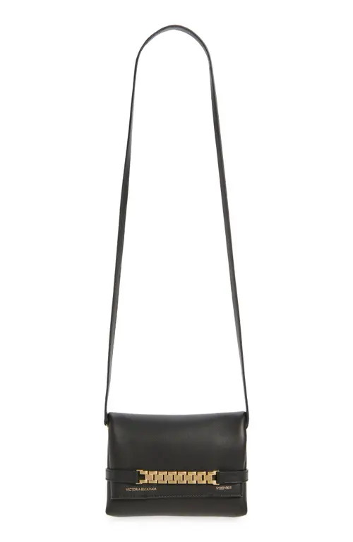 Victoria Beckham Mini Chain Pouch Clutch in Black at Nordstrom | Nordstrom