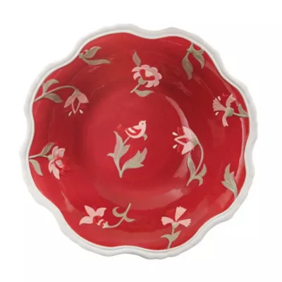 Fitz And Floyd Chalet 2.25-Qt Serve Bowl, Red | Belk