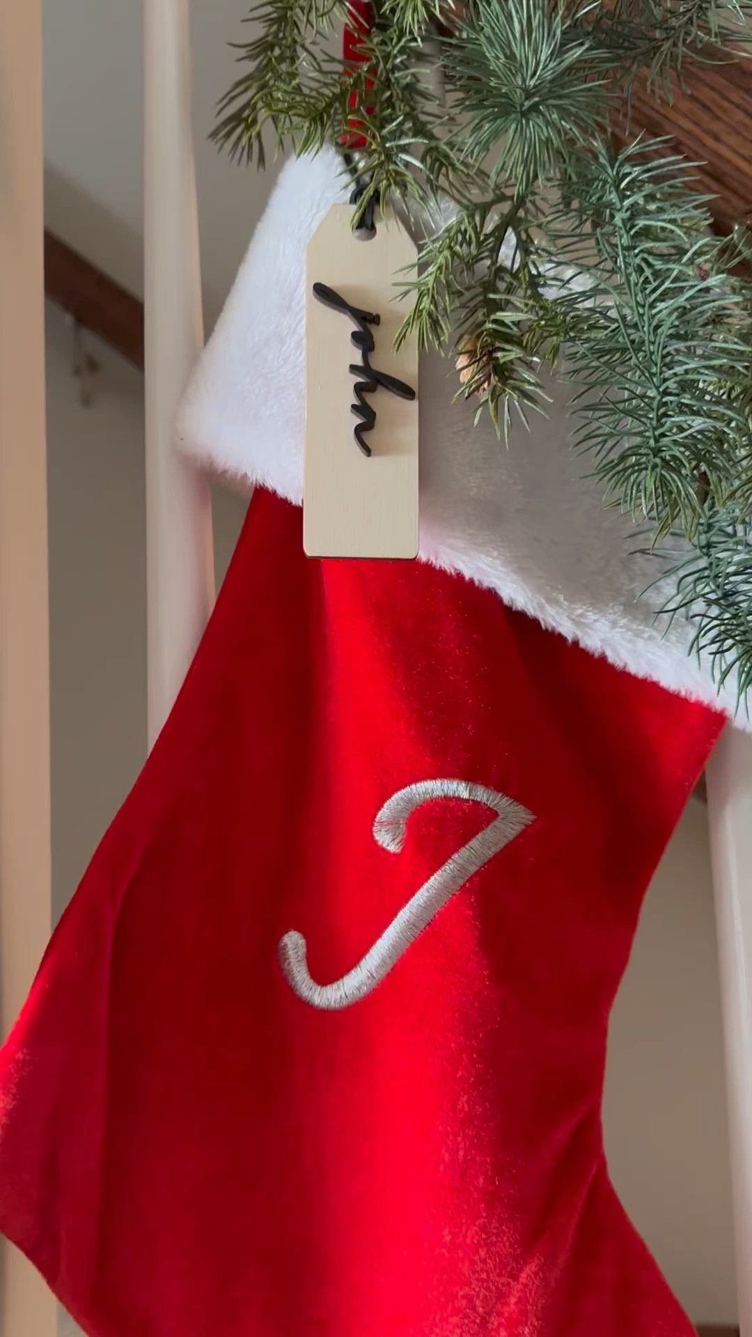 The cutest stocking name tags ever! Support small businesses and these are just gorgeous! 

#LTKunder50 #LTKHoliday #LTKhome