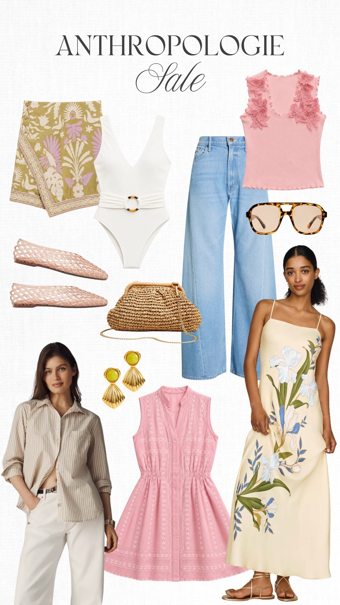 Last chance to save 20% at @Anthropologie ☀️✨ Use code SUSIE20 for 20% off all these pieces! Loving pink and yellow this summer!