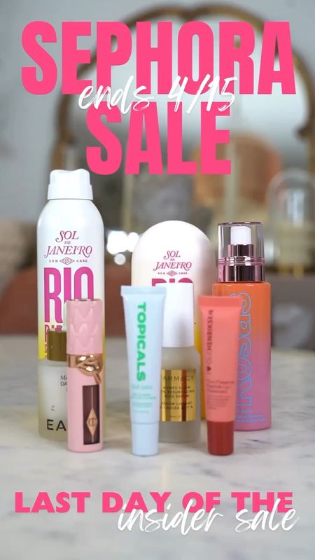 Sephora girls listen up! The Big Sephora Spring Sale ENDS TODAY and the deals are too good to pass up!💄

Shop my faves on sale while you still can✨

makeup favorites, sephora must haves, perfume, sale alert, fragrance, makeup sale, spring savings, cosmetics, sephora insider sale

#LTKxSephora #LTKbeauty #LTKsalealert