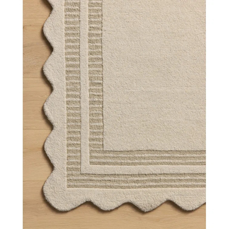 Chris Loves Julia x Loloi Scottie Ivory / Grey Area Rug | Wayfair North America