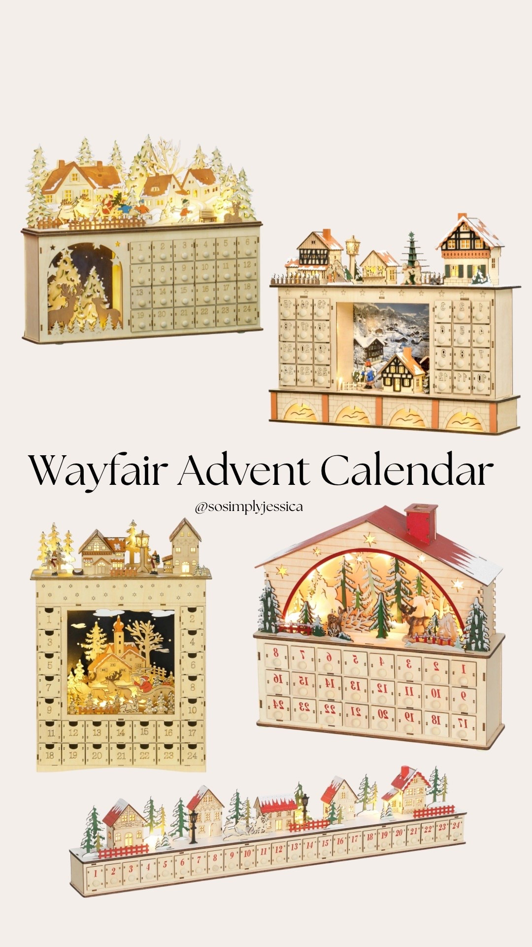 #ad Keeping the magic alive for the teens ✨ This wooden advent calendar from @wayfair is filled with fun surprises and little moments they’ll remember. 🎄 

#wayfairpartner #WinTheSeason #wayfair @shop.Itk #liketkit

#LTKHome #LTKHoliday #LTKSeasonal