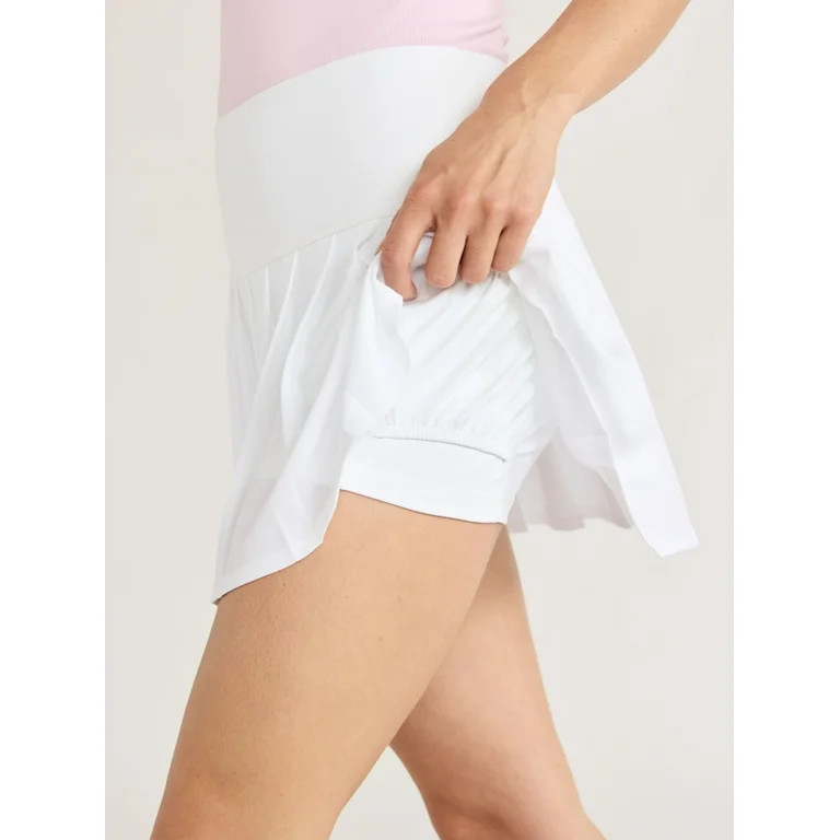 Love & Sports Women's Pleated Tennis Skort, Sizes XS-XXXL | Walmart (US)
