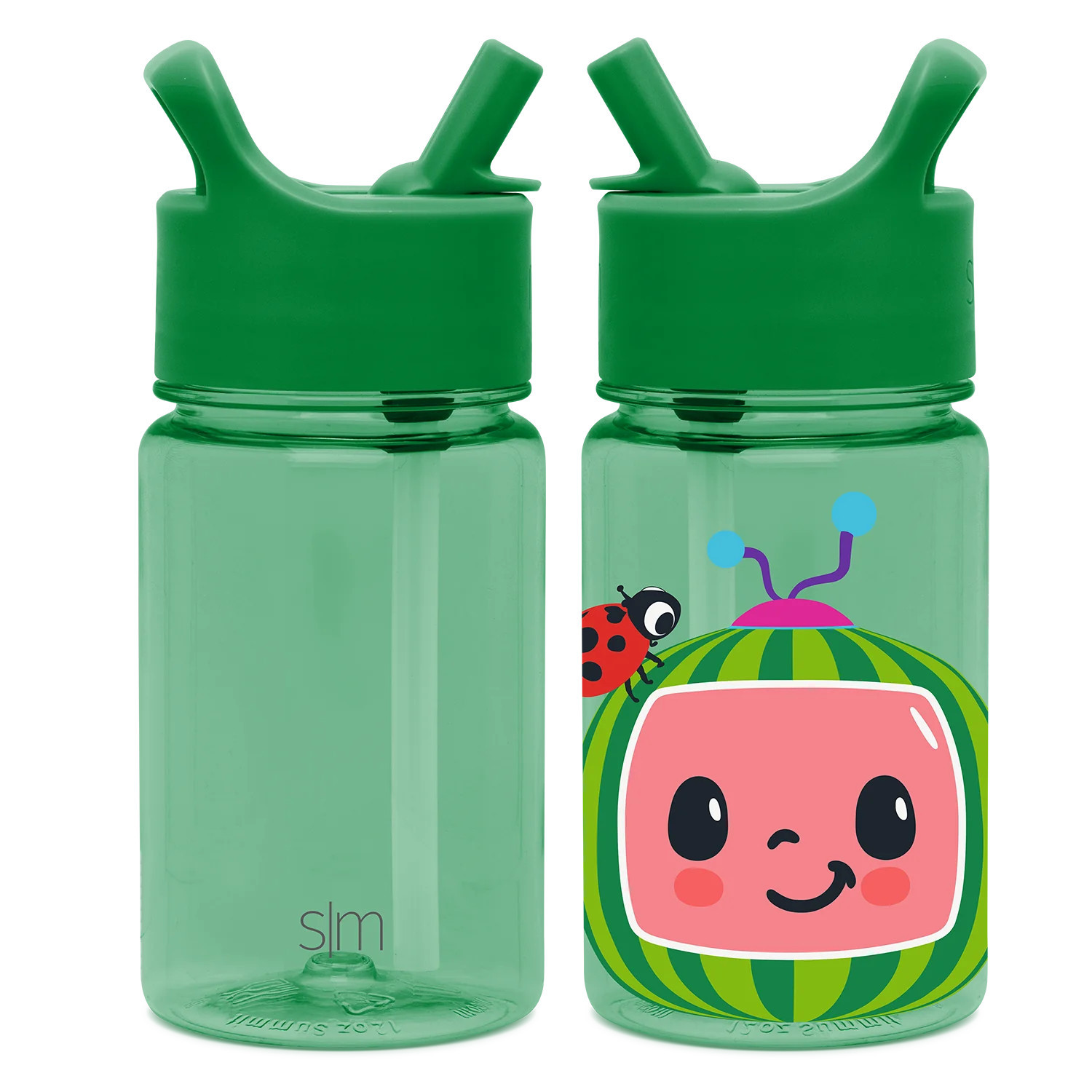 Summit Kids Plastic Water Bottle with Straw Lid | Simple Modern