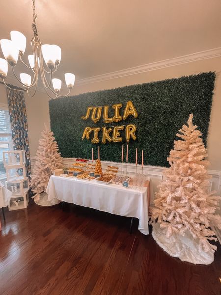 Creating and throwing a party does not have to break the bank! We threw the most affordable baby shower in our home using almost everything from Amazon! A winter wonderland dream 😍

Baby shower bump friendly it’s a girl Amazon finds 

#LTKHoliday #LTKbump #LTKunder50