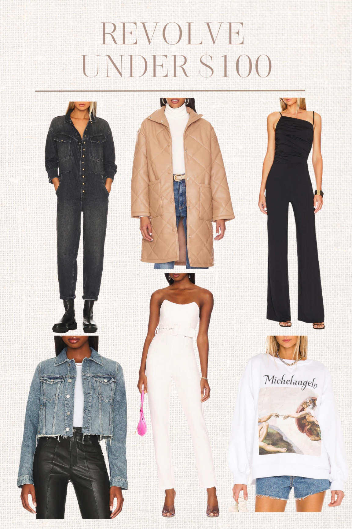 Revolve Under $100
#LauraBeverlin #Revolve #RevolveSale #RevolveUnder$100 #Fashion 

#LTKunder100 

#LTKGiftGuide #LTKSeasonal