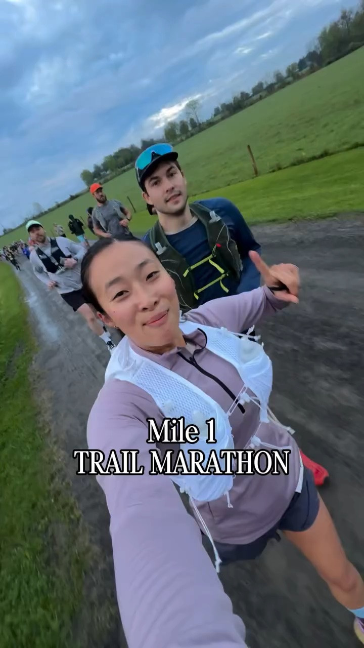 Today I fell in love with trail running…and fell even harder for my man who ran THIS as his first marathon. 3k feet of elevation AND on the heaviest day of my period AND came in 3rd place in my age group!? Thankful. And absolutely loved my @on Cloudsoma sneakers 👌 

#trailrunning #trailmarathon #runnergirl