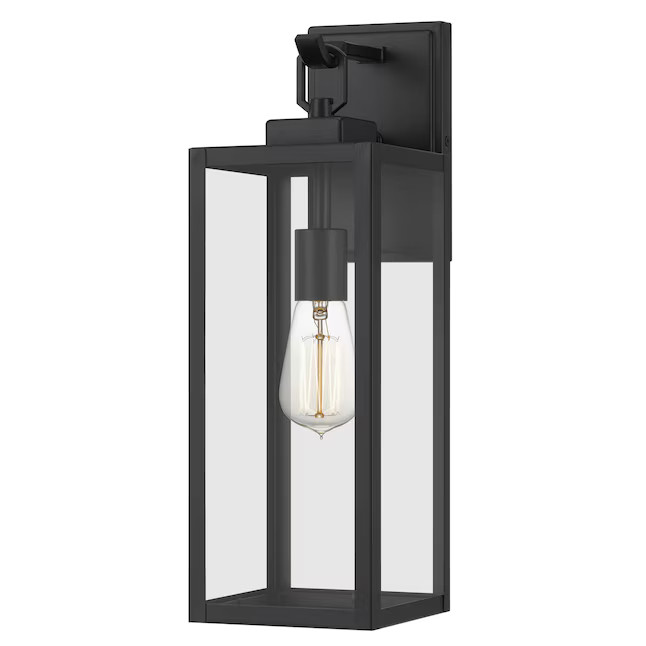 Quoizel Breitling 1-Light 18-in Matte Black Outdoor Wall Light | Lowe's