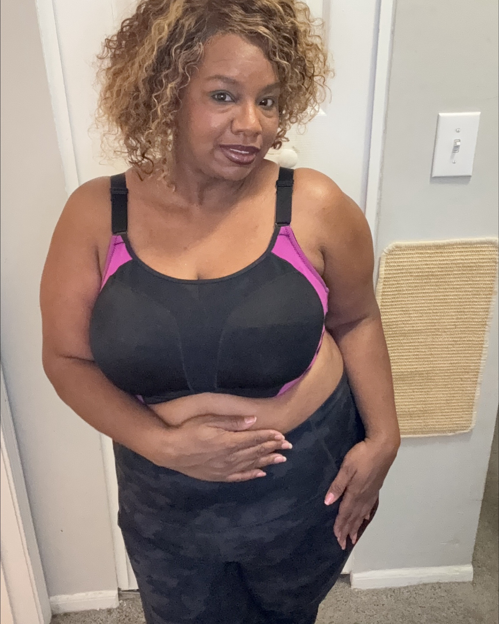 The Sports Bra I Can Actually Wear to the Office!

I was really stoked to be gifted this sporty bra! The She’s Got Curves “Curvy Moves” Bra is a game-changer because its custom design actually fits under my work dresses. Unlike traditional styles, it has adjustable straps and a smooth profile that lets fabric glide for a seamless look. 🕊️

The V-shaped front follows my curves to stop stomach pressure, while the elastic trim adapts to my body without digging in. I feel supported and sleek! 

It saves me so much time. I feel so confident and comfortable thanks to the Curvy Moves bra, I move freely and in style.

To my plus size girlies, if you are in the market for stunning bras that give you full coverage and support,  I’ve linked the She’s Got Curves Curvy Moves Collection along with other recommendations in my LTK Shop so you can grab them directly from there! 

Follow @shes.got.curves and @elilafullfigure  for education on bra fitting and for new releases.

-I’d love to hear what you think! Feel free to drop a comment, save and share this post. 

#ad  #ShesGotCurves #ElilaBras
#CurvyConfidence #BraFitting

#LTKfitnessgoals #LTKActive #LTKPlusSize