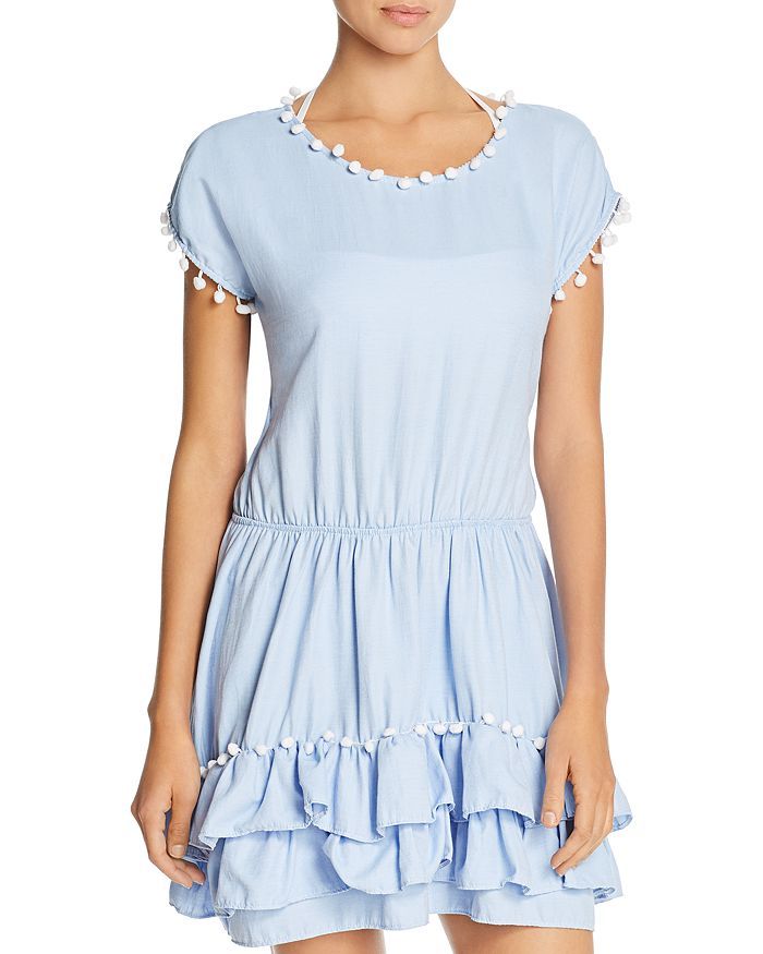 Nissi Pom-Pom Dress Swim Cover-Up | Bloomingdale's (US)