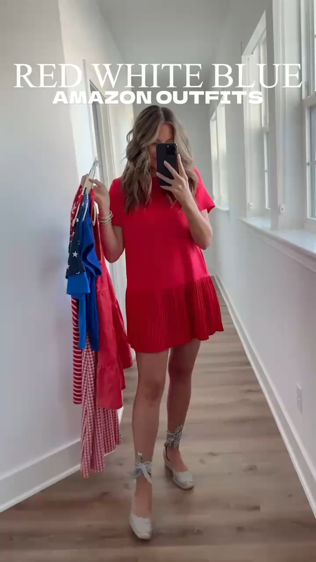 Red White and Blue Amazon outfits! Dressy, casual, athleisure, lounge sets and pajamas - I got you covered for the whole holiday weekend! 

Shop dandy, Amazon, summer outfit, red dress, vacation outfit, patriotic 

#LTKStyleTip #LTKFindsUnder50 #LTKSummerEdit