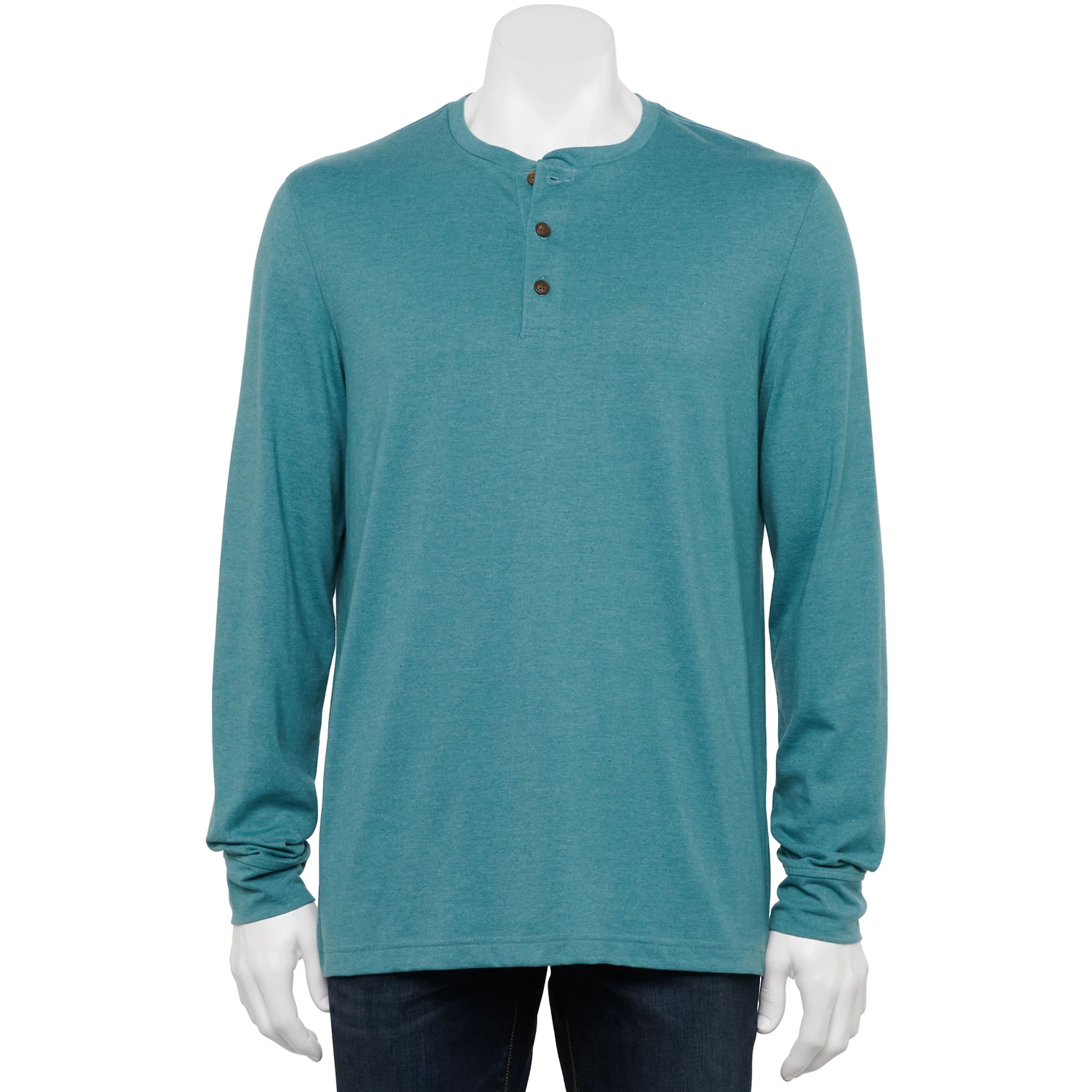 Men's Croft & Barrow® Henley Top | Kohl's