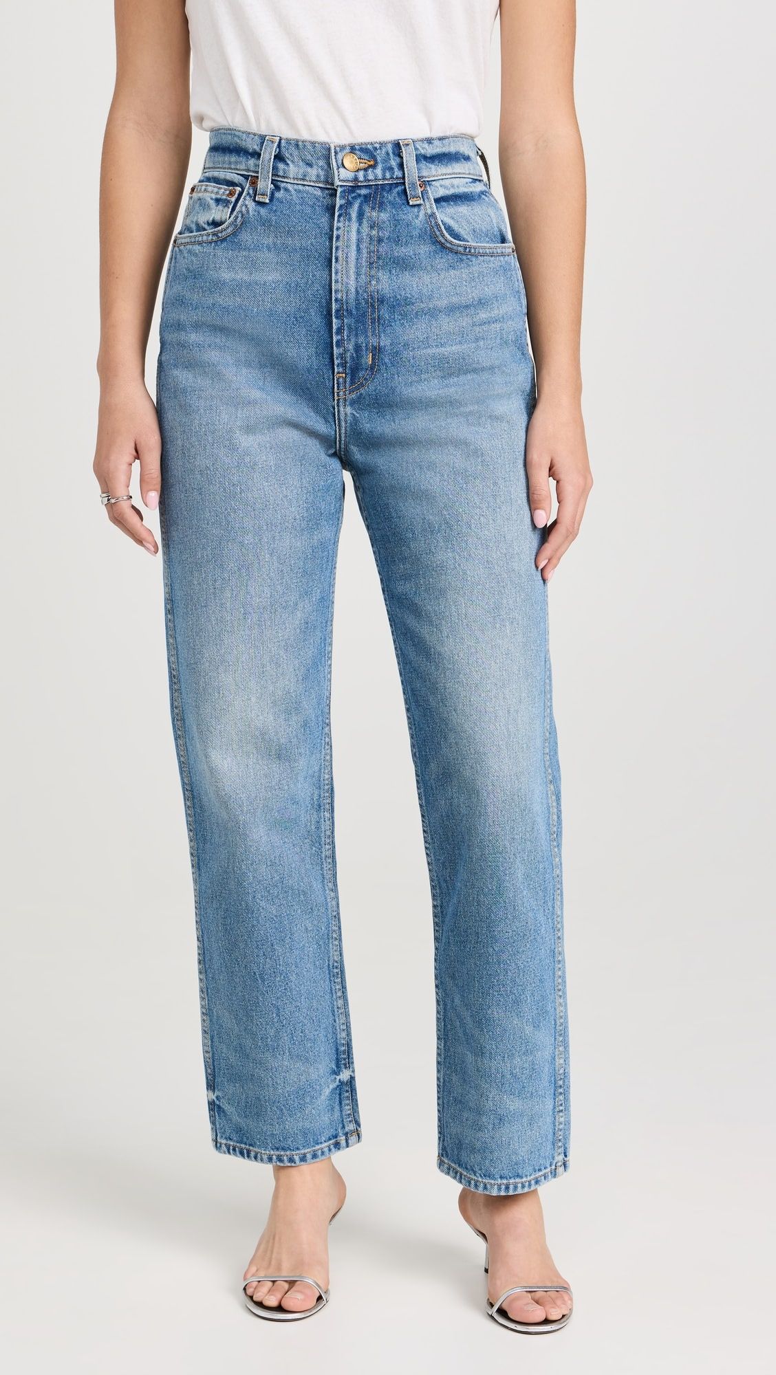 B Sides Plein High Straight Jeans | Shopbop | Shopbop