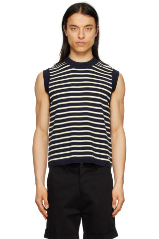 Navy Sailor Vest | SSENSE