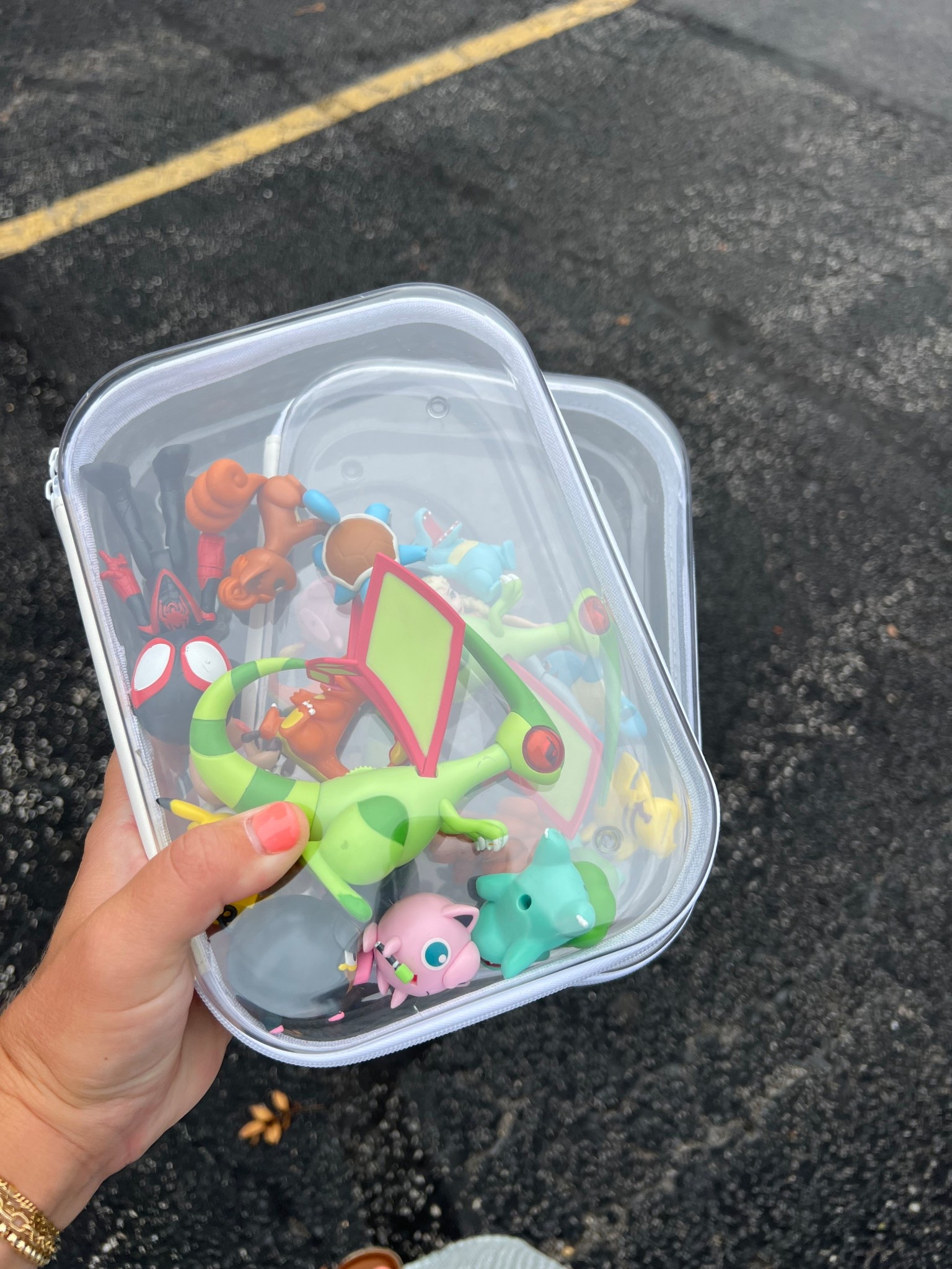 These hard shell cases from @target are back this year! We use these in the playroom for the smaller toys, and they’re great to bring to restaurants! 

#LTKKids #LTKFindsUnder50