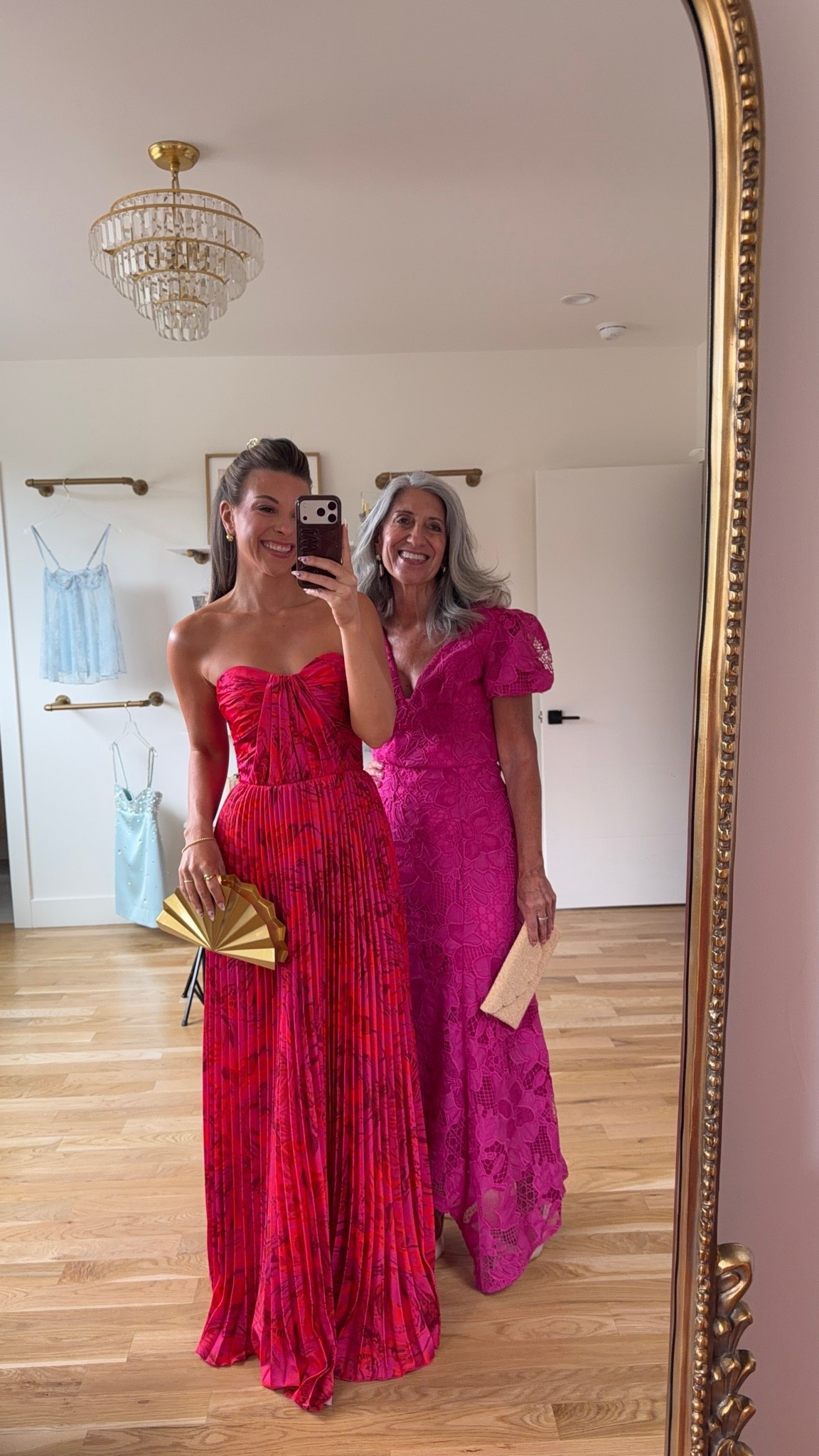 Mom and me wedding guest and formal black tie event dresses 

i sized down to xs/0  
Mom wears a medium/6

Wedding guest
Formal event
Black tie
Special occasion
Winter event
Mother of the bride 
Floral
Lace
Metallic
Off the shoulder
Velvet

#LTKootd #LTKgrwm #LTKSeasonal