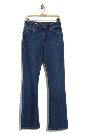 KUT from the Kloth Nicole High Waist Bootcut Jeans in Baneberry W/ at Nordstrom Rack, Size 16 | Nordstrom Rack