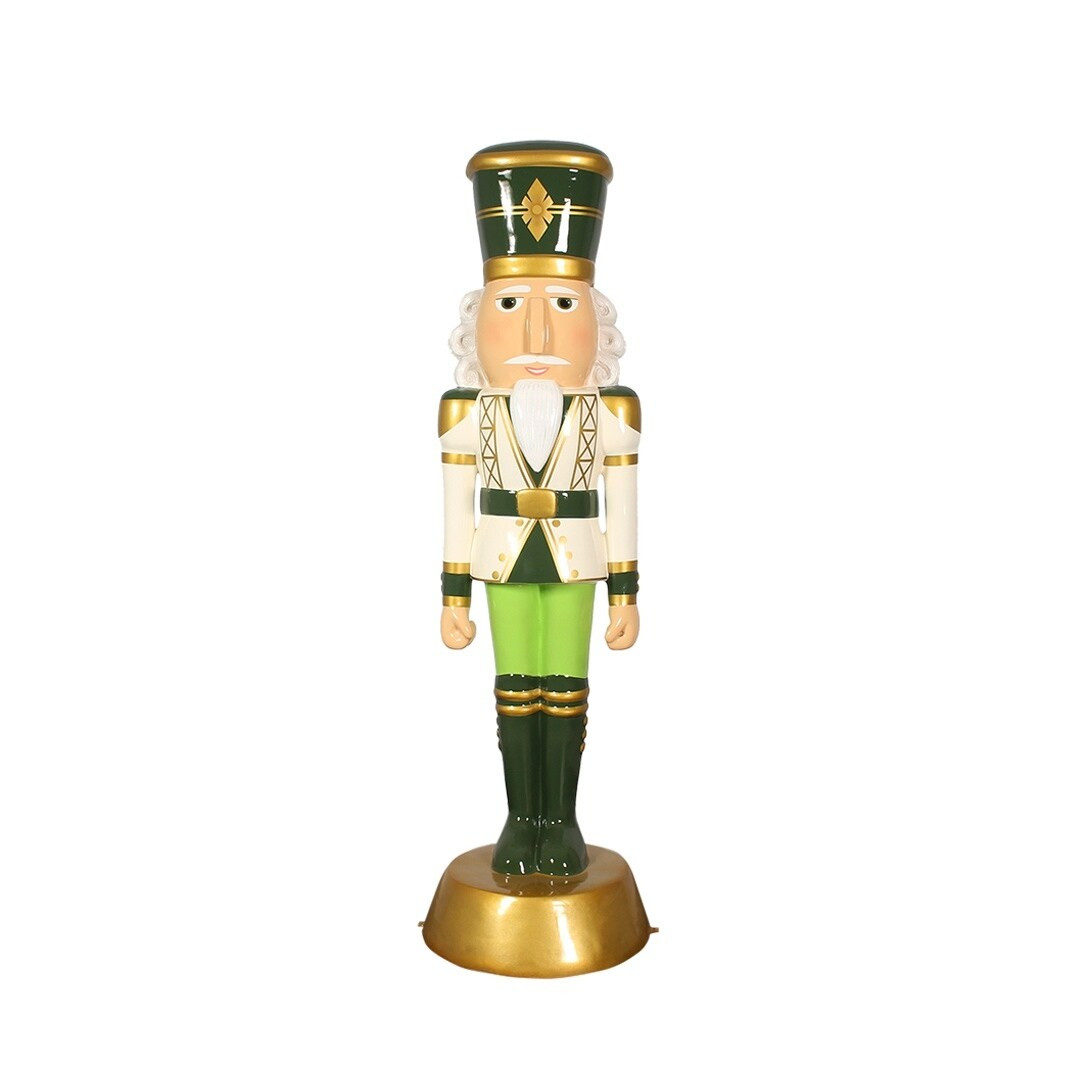 Nutcracker 6ft Life-Sized Statue Outdoor and Indoor Christmas Decoration | Bed Bath & Beyond