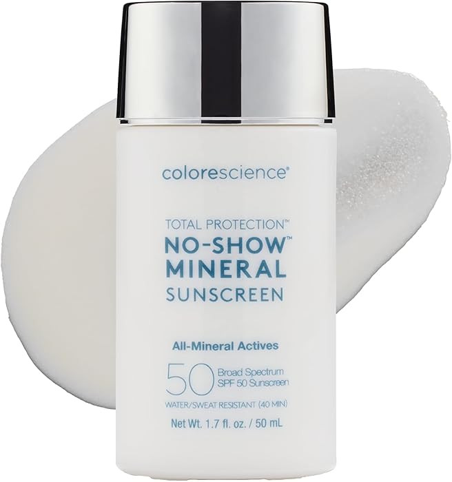 Colorescience Total Protection™ No-Show™ Mineral Sunscreen SPF 50, 100% Invisible all-mineral... | Amazon (US)