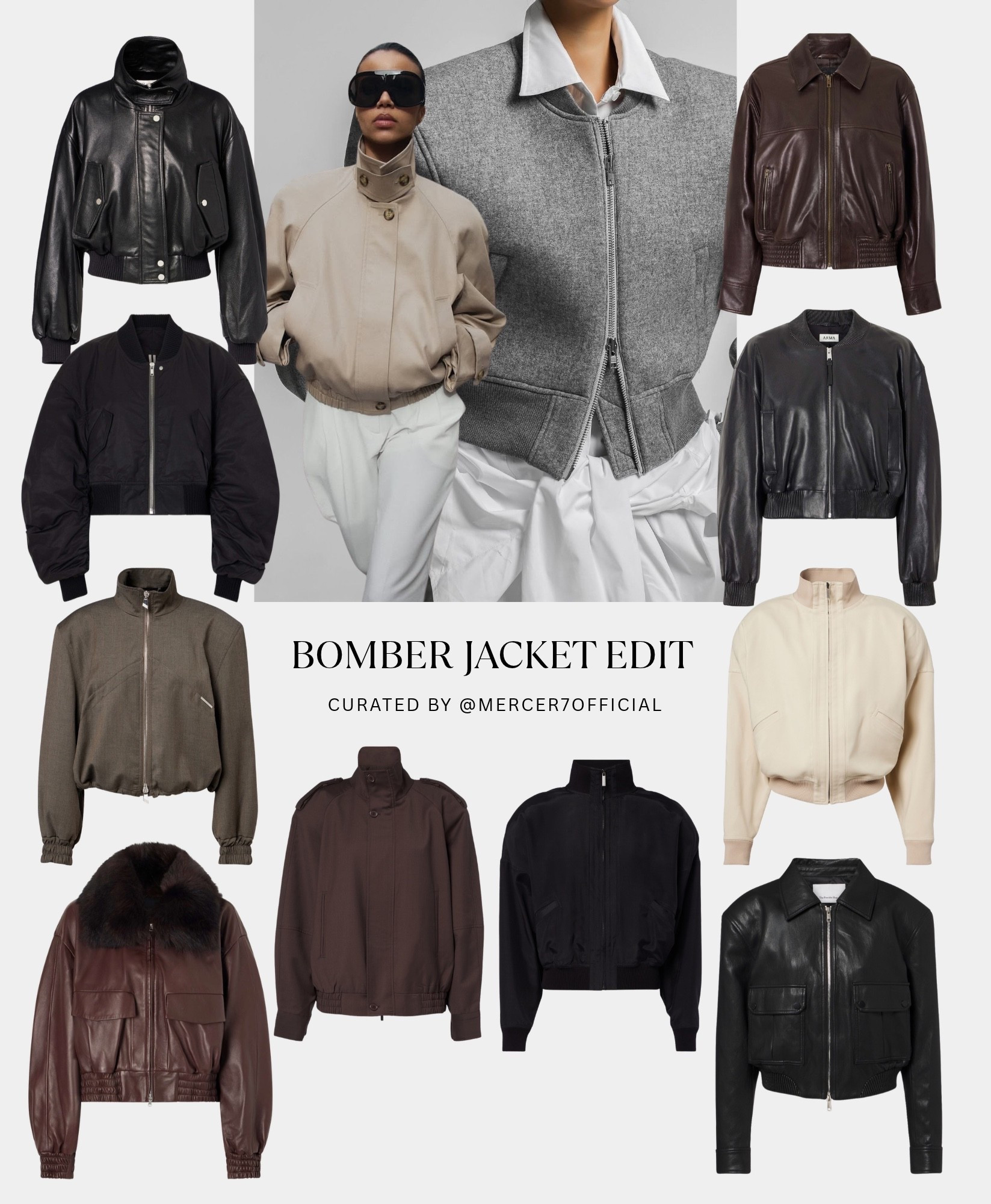 Structured bomber jackets! I’m loving a slightly cropped style right now.

#LTKFashionMonth #LTKautumn #LTKeurope