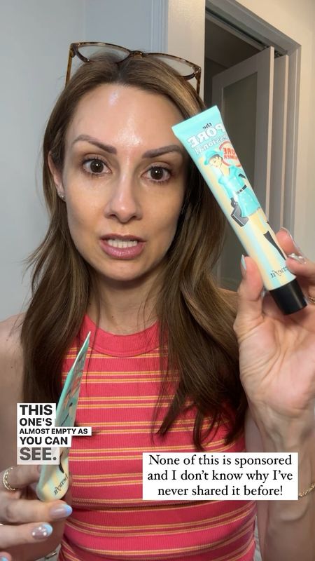 I haven’t chatted about porefessional before and I explain why on the video but I’m so glad I rediscovered it because it gives a shot matte finish and diminishes the look of pores. It’s a great primer or even just to wear alone on no makeup days!! If you have dry skin, it might not be for you but they have a a pearl one that work! Let me know if you’ve used it! 

#LTKBeauty #LTKFindsUnder50 #LTKVideo