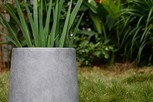 Kante RF2015022C-C80021 Tuliped Round, Outdoor Indoor Large Planter Pots, Containers with Drainag... | Amazon (CA)