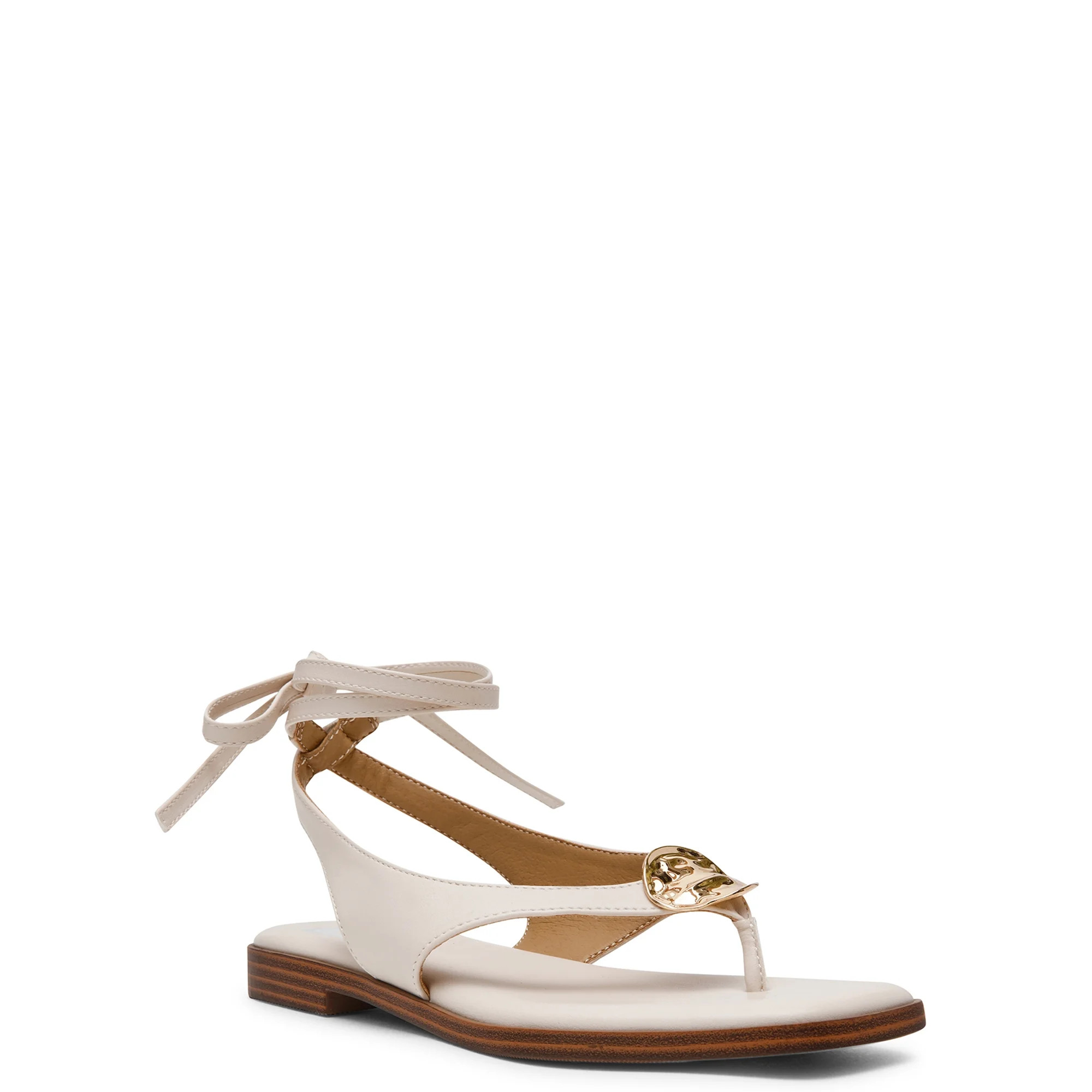 DV Dolce Vita Women's Markly Thong Sandal with Ankle Wrap | Walmart (US)