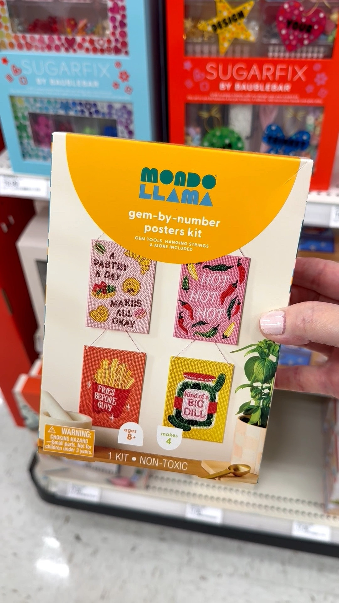 Hosting a Galentine’s brunch or dinner and wanting to include a creative activity? 🩷

This food-themed gem art kit is so fun and includes everything you need to create 4 mini posters. ✨ Each poster measures 5x7 inches. My suggestion: the kit comes with one stylus so order an extra for each friend. 

#galentines #creativehobby galentinesbrunch #galentinesdinner #valentinesday #craftkit #girlsnightout #momsnightout #gemart #gembynumber #target #mosaic #diamondartpainting #diamondartpaintingkit

#LTKKids #LTKHome #LTKValentine
