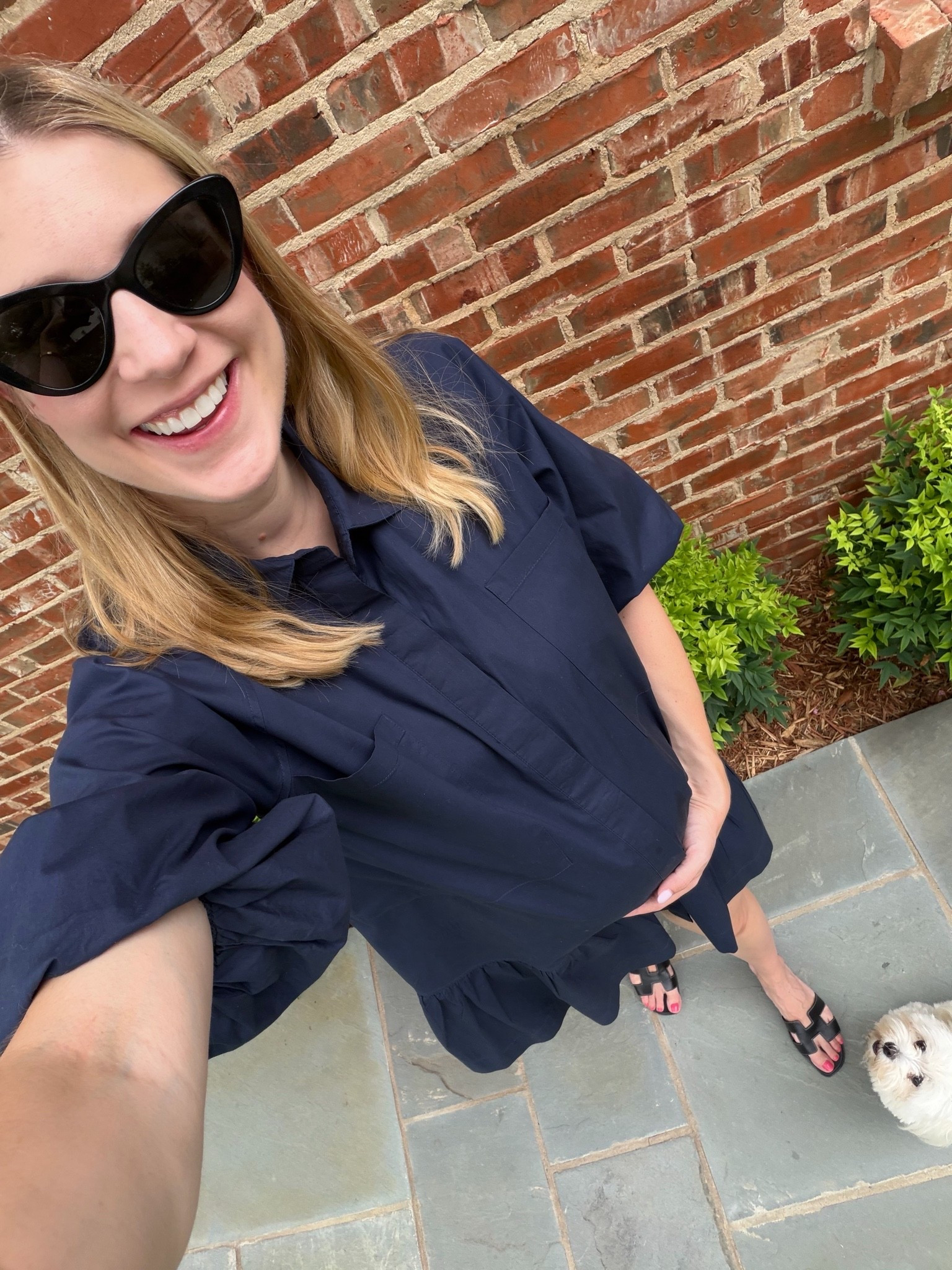 One of my favorite bump friendly styles and the perfect dress basic to have in your closet! Wore this the other day and also is a great dress if you are not pregnant. Would be a great work dress or one you can easily wear different styled shoes and pair with sweaters! I sized up to a medium to wear with a bump but would probably be fine in a small or extra small as my normal size!

#LTKvlog #LTKBump